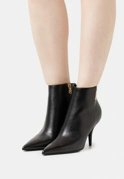 Patrizia Pepe High Heeled Ankle Boots - Black