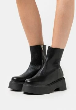 Patrizia Pepe Platform Ankle Boots - Nero