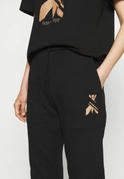 Patrizia Pepe PANTS - Tracksuit Bottoms - Nero -Patrizia Pepe Shop 5a591d0d8fe14eeebbd230cfbc77d5c2