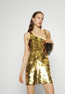 Patrizia Pepe ABITO/DRESS - Cocktail Dress / Party Dress - Gold Sequins 5 Patrizia Pepe ABITO/DRESS - Cocktail Dress / Party Dress - Gold Sequins -Patrizia Pepe Shop 5b52f87b72be470384c53ba6970e36c1