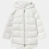 Patrizia Pepe Winter Coat - White -Patrizia Pepe Shop 5b80d77fc38c43ee9db8509f0bfab647