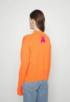 Patrizia Pepe MAGLIA - Jumper - Orange -Patrizia Pepe Shop 5b9c3fbd11f945df96b58f6ae0dbc5c1