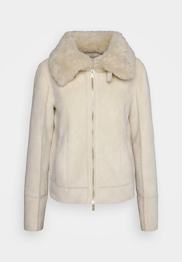 GIUBBOTTO JACKET - Faux leather jacket - buttery white Patrizia Pepe GIUBBOTTO JACKET - Faux Leather Jacket - Buttery White -Patrizia Pepe Shop 5c0aabddd3fd40dca815bd3e66047aa5