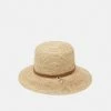 Patrizia Pepe STRAW SAVAGE HAT - Hat - Natural -Patrizia Pepe Shop 5d9542311b91433abbe5a48cf8e50d8e