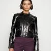 Patrizia Pepe GIUBBOTTO JACKET - Leather Jacket - Nero -Patrizia Pepe Shop 5dbdfc643e83445a99c45d0202c677dc