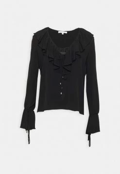 Patrizia Pepe CAMICIA BLOUSE - Blouse - Nero 7 Patrizia Pepe CAMICIA BLOUSE - Blouse - Nero -Patrizia Pepe Shop 5f05f89116594ceda3c35c978db1827a
