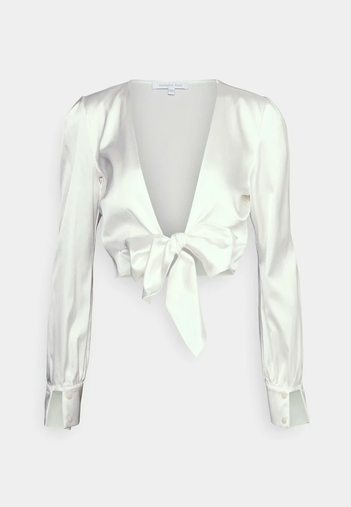 CAMICIA - Blouse - sand white Patrizia Pepe CAMICIA - Blouse - Sand White -Patrizia Pepe Shop 5f32e91028b849b9940caab2337c7c79