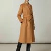Patrizia Pepe CAPPOTTO COAT - Classic Coat - Brown -Patrizia Pepe Shop 618ce398d36e47119ba4d4097b191965