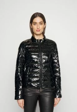 Patrizia Pepe PIUMINO JACKET - Down Jacket - Shiny Black/damier