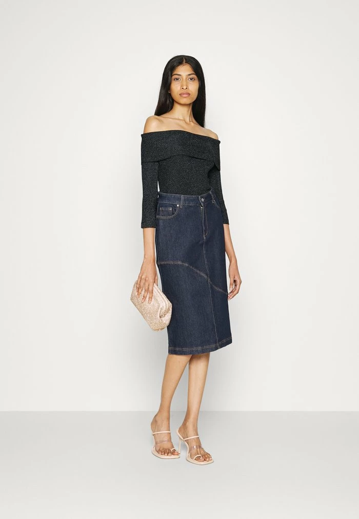 MAGLIA - Jumper - nero lurex Patrizia Pepe MAGLIA - Jumper - Nero Lurex -Patrizia Pepe Shop 64395ff5c7564ad9b2dac68f41b224e2