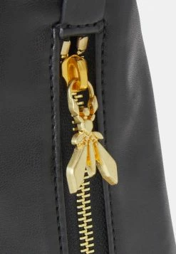 Patrizia Pepe DROP BAG - Handbag - Black Gold -Patrizia Pepe Shop 6466b5c68821489f860c5f4a533ac635