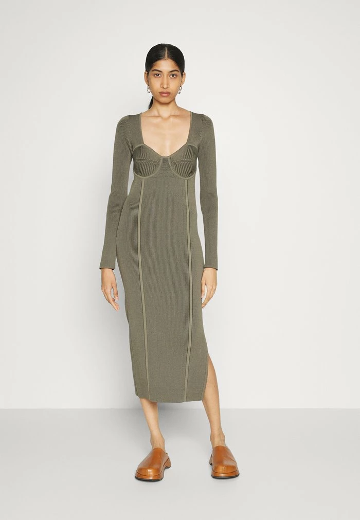 Patrizia Pepe ABITO - Cocktail Dress / Party Dress - Forest/black 3 Patrizia Pepe ABITO - Cocktail Dress / Party Dress - Forest/black