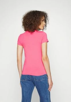 Patrizia Pepe Print T-shirt - Grenadine Red/gold -Patrizia Pepe Shop 6b35e13a09544eb3b6fb3788207f59fb