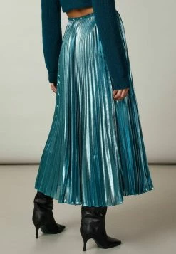 Patrizia Pepe GONNA - Pleated Skirt - Green -Patrizia Pepe Shop 6cc5cceb0d184e48af4a43ffc681ccd5