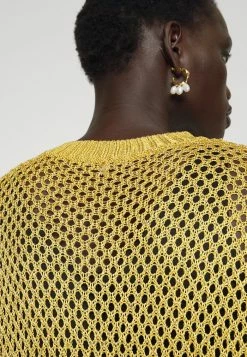 Patrizia Pepe MAGLIA - Jumper - Gold -Patrizia Pepe Shop 742ca45d7a5441c78781d70bb55246d7