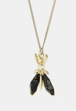 Patrizia Pepe PRECIOUS FLY MINI NECKLACE - Necklace - Nero -Patrizia Pepe Shop 7afa1bfab38244beb7389f1e016ace70
