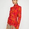 Patrizia Pepe MAGLIA - Long Sleeved Top - Orange Kaleidoscopia