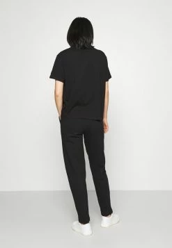 Patrizia Pepe PANTS - Tracksuit Bottoms - Nero -Patrizia Pepe Shop 7cbfd1b6004e438987439e83e4d006b2