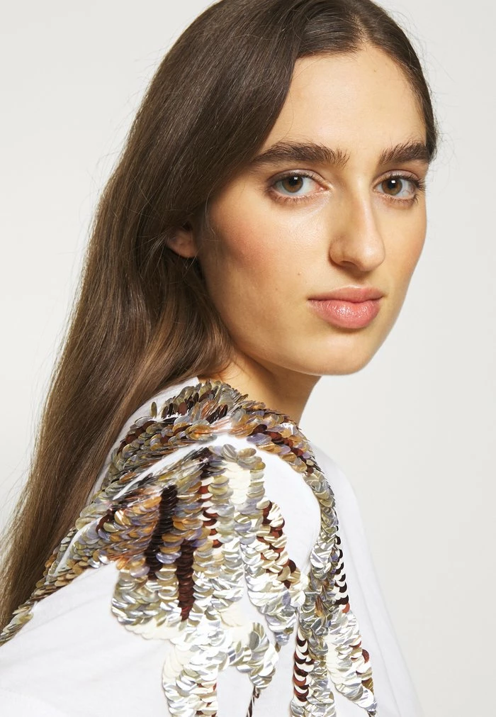 MAGLIA - Print T-shirt - bianco Patrizia Pepe MAGLIA - Print T-shirt - Bianco -Patrizia Pepe Shop 7ede6968cf374204bb00276cd1269d24