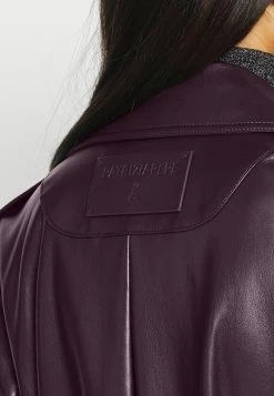 Patrizia Pepe Trenchcoat - Blazon Purple -Patrizia Pepe Shop 813f3181db48431b8833d3aca025fb36