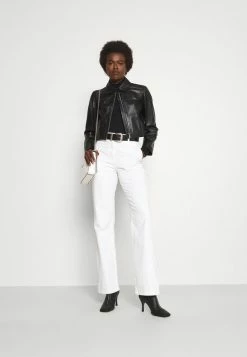 Patrizia Pepe PANTALONI TROUSERS - Straight Leg Jeans - White Sheep -Patrizia Pepe Shop 8153ffc30ac64baf909bc1a0a6ce1c94