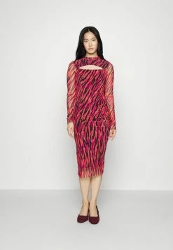 Patrizia Pepe ABITO DRESS - Cocktail Dress / Party Dress - Orange/rose