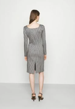 Patrizia Pepe DRESS - Jersey Dress - Black/white -Patrizia Pepe Shop 8227402fe84d45c4a144f26ac5e43aba