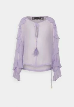 Patrizia Pepe CAMICIA - Blouse - Lilac 7 Patrizia Pepe CAMICIA - Blouse - Lilac -Patrizia Pepe Shop 84258cbfcf6149849dda8d745a3e994a