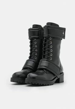 Patrizia Pepe Lace-up Boots - Nero -Patrizia Pepe Shop 8595475b86b84db48a2cf4acfc677e15