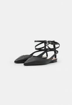 Patrizia Pepe Ankle Strap Ballet Pumps - Nero -Patrizia Pepe Shop 87b5c4710701449d9bae9a23f872f934
