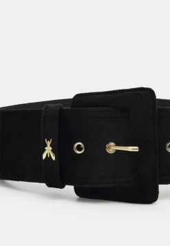 Patrizia Pepe BUCKLE VITA ALTA - Waist Belt - Nero -Patrizia Pepe Shop 87e62667500240bf83258276629cee5f