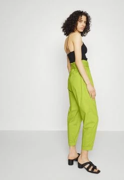 Patrizia Pepe PANTALONI TROUSERS - Trousers - Avocado Green -Patrizia Pepe Shop 891db087579a400b9b36cf54ffd161e1