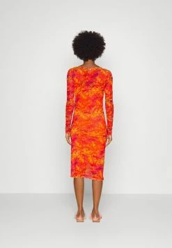 Patrizia Pepe ABITO DRESS - Cocktail Dress / Party Dress - Orange Kaleidoscopia -Patrizia Pepe Shop 8ae8e1e8d43447e2a911f54ab4fe2bbc