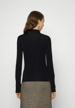 Patrizia Pepe MAGLIA - Long Sleeved Top - Nero -Patrizia Pepe Shop 8b4e66de47324333bbf88b96e8634720