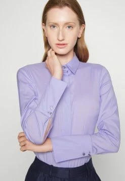 Patrizia Pepe CAMICIA BODY BLOUSE - Button-down Blouse - Lilac 8 Patrizia Pepe CAMICIA BODY BLOUSE - Button-down Blouse - Lilac -Patrizia Pepe Shop 8ca36fe81df5416f8df8a6693328765d
