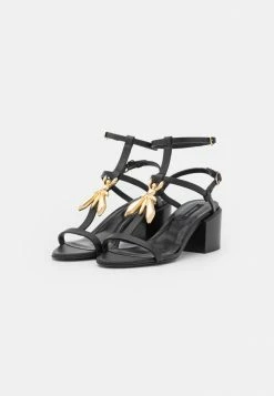 Patrizia Pepe Sandals - Black/antique Gold -Patrizia Pepe Shop 8ddd0642896d4fc6a1c00300b30b0b4d