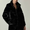 Patrizia Pepe Classic Coat - Black -Patrizia Pepe Shop 92180bd77bcf45f8856259c58449b1a9