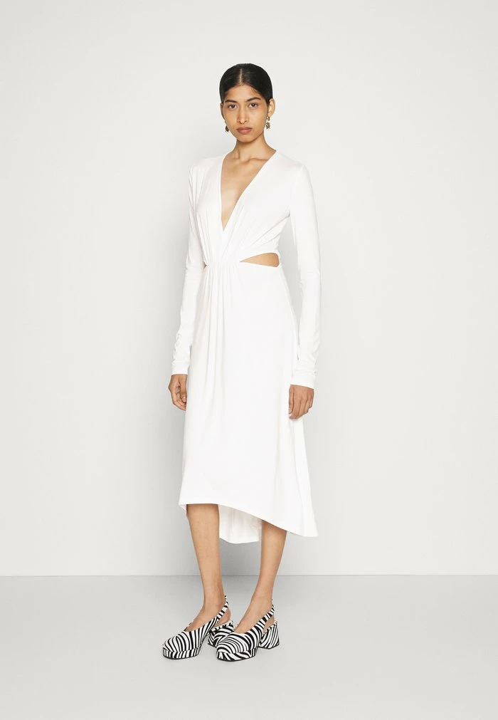 ABITO DRESS - Cocktail dress / Party dress - bianco Patrizia Pepe ABITO DRESS - Cocktail Dress / Party Dress - Bianco -Patrizia Pepe Shop 92d663c951454bd896cf7d9cc73261ca