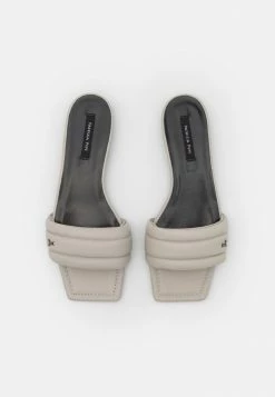 Patrizia Pepe Mules - Ash Grey -Patrizia Pepe Shop 93b99916f7774887af62b79a38bbe11e