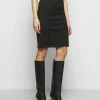 Patrizia Pepe GONNA SKIRT - Pencil Skirt - Nero 2 Patrizia Pepe GONNA SKIRT - Pencil Skirt - Nero -Patrizia Pepe Shop 9497f0b5f49d479f9df67b29198087d1