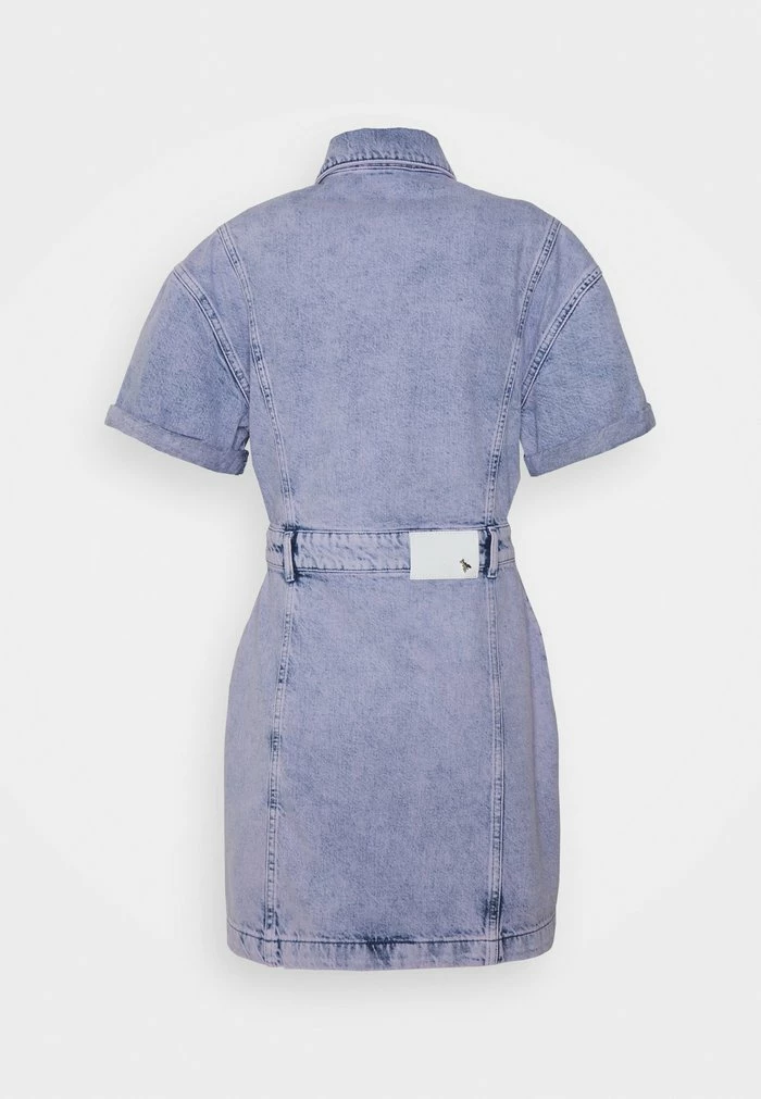 ABITO DRESS - Denim dress - lilac blue Patrizia Pepe ABITO DRESS - Denim Dress - Lilac Blue -Patrizia Pepe Shop 958784a2b7ab43aabff6fd8d5806095f