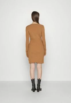 Patrizia Pepe ABITO DRESS - Jumper Dress - Chipmunk Brown -Patrizia Pepe Shop 96ecfcbcf7c0477fa9ce6a5147d92fd2