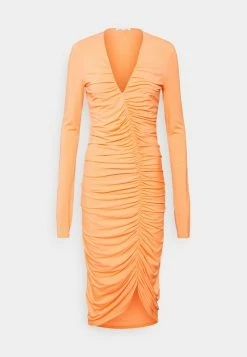 Patrizia Pepe ABITO DRESS - Shift Dress - Fresh Orange