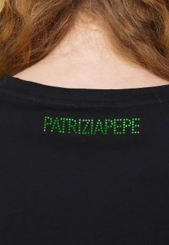 Patrizia Pepe Print T-shirt - Nero -Patrizia Pepe Shop 9aef5a3191e247c38173c70928c9743b