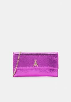 Patrizia Pepe FLY CLUTCH LIZERD - Clutch - Hypnotical Purple