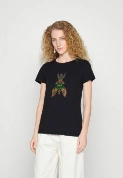 Patrizia Pepe Print T-shirt - Nero