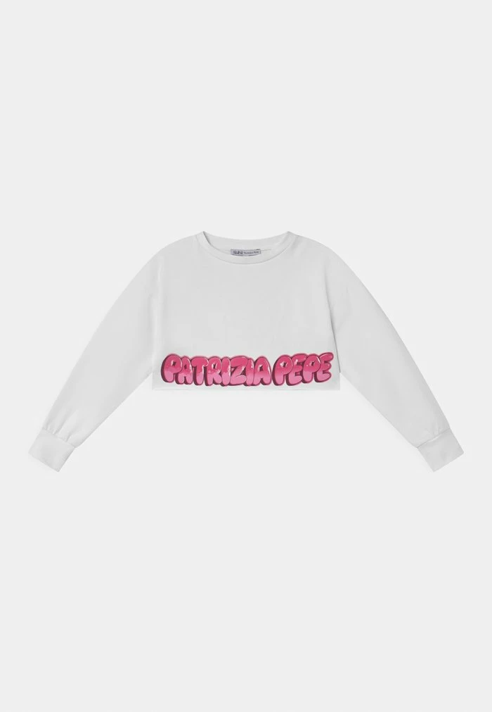 Sweatshirt - white Patrizia Pepe Sweatshirt - White -Patrizia Pepe Shop 9de93d94d9d343fab5bf3693a2487e75