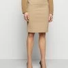 Patrizia Pepe GONNA SKIRT - Pencil Skirt - Triking Beige -Patrizia Pepe Shop 9dfa6f6bd982433d944f8196cd54cd92