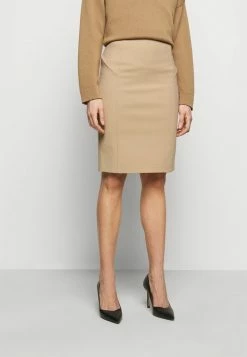 Patrizia Pepe GONNA SKIRT - Pencil Skirt - Triking Beige