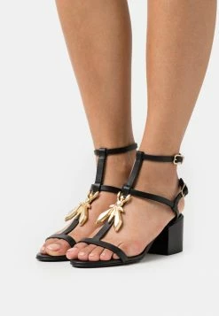 Patrizia Pepe Sandals - Black/antique Gold